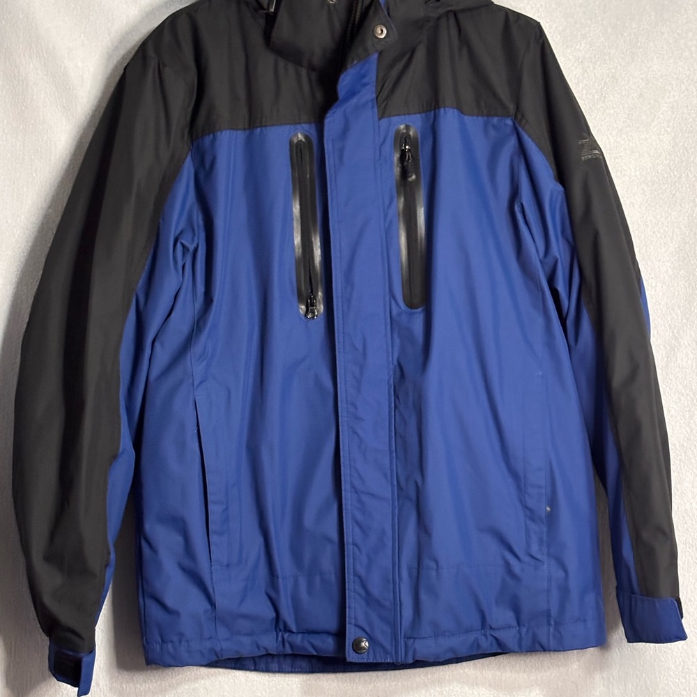 ZeroXposur Men's Ski Jacket in Blue and Black